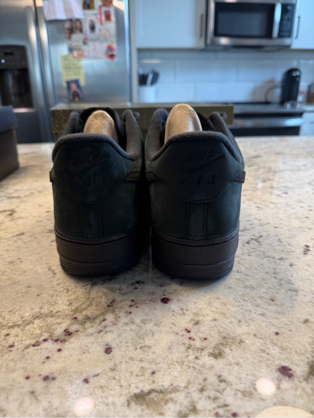 Nike Men's All-Black Low Top Sneakers - Picture 3 of 6